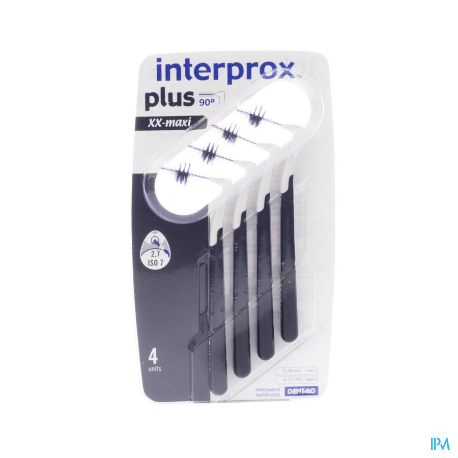 Vitis Interprox Plus Xx Maxi Noir Interd. 4 1070