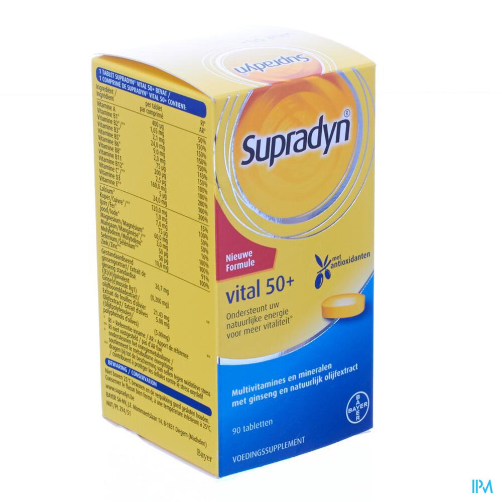 Supradyn Vital 50+ Filmomh Tabl 90