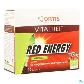 ORTIS Ortis Red Energy Bio Alc 10x15ml