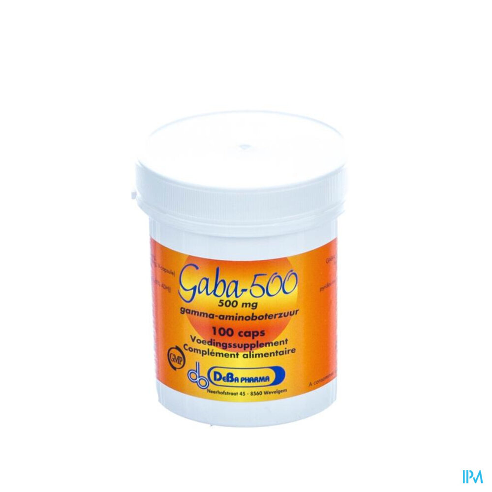 DEBAPHARMA Gaba 500 Caps 100 Deba