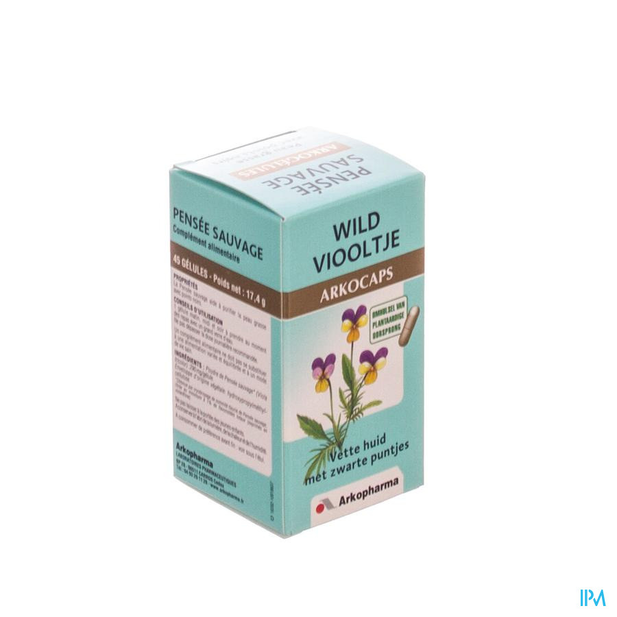 Arkogelules Pensee Sauvage Vegetal 45