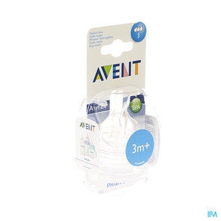 AVENT Avent Tetine Medium 3trous 2