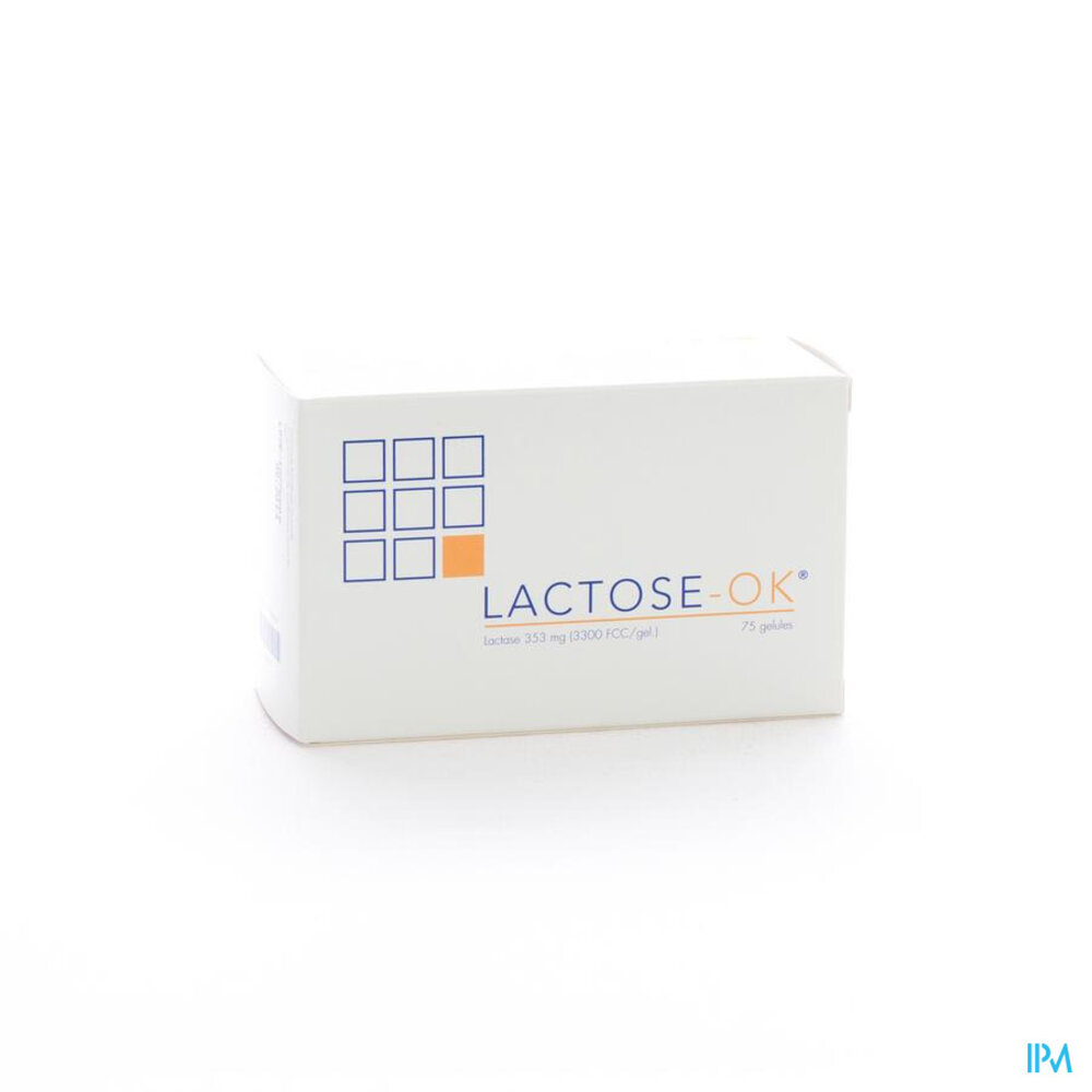 Lactose Ok Caps 75x353mg 5744