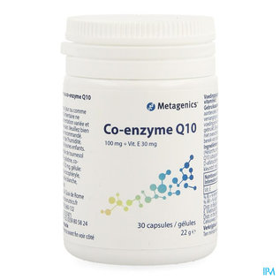 METAGENICS Coenzyme Q10 100mg+vtt E Caps 30 6492 Metagenics