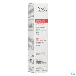 Uriage Uriage Tolederm Soin Riche Apaisant 40ml