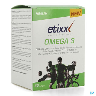 ETIXX Etixx Omega 3 Softgels 60