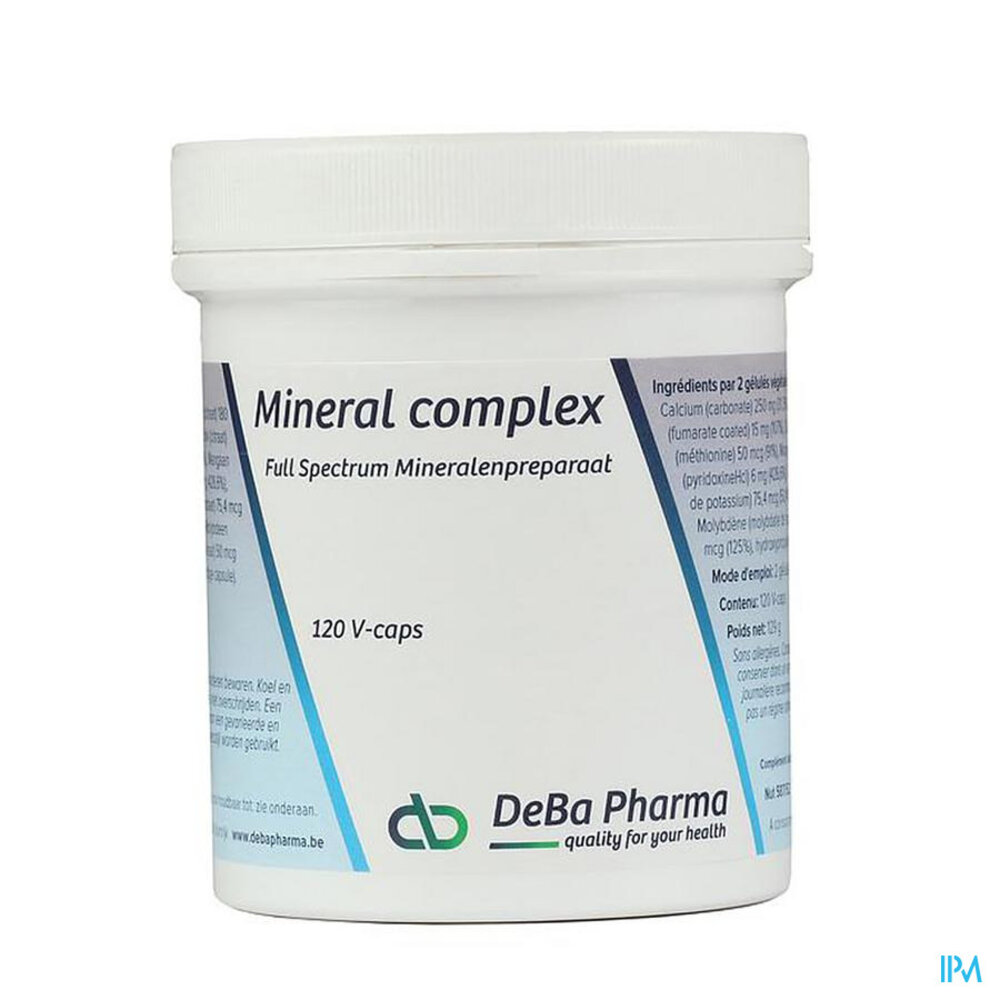 DEBAPHARMA Mineral Complex Full Spectrum Caps 120 Deba