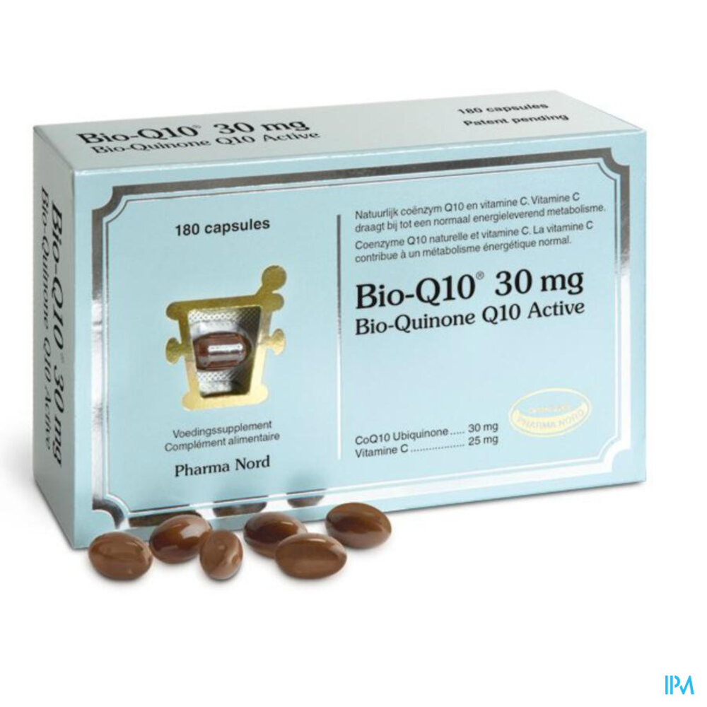 PHARMANORD BIO-Q10 SUPER 180 CAPS 30 MG PROMOPACK