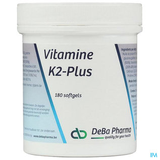 DEBAPHARMA K2-plus Softgels 180 Deba