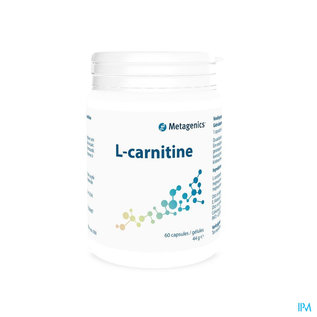 METAGENICS l-carnitine V-caps 60 28845 Metagenics