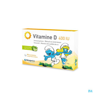 METAGENICS Vitamine D 400iu Smurfen Comp 84 Metagenics