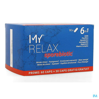 My Health My Relax Sporebiotic Caps 90