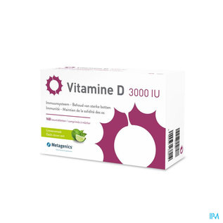 METAGENICS Vitamine D 3000iu Metagenics Tabl 168