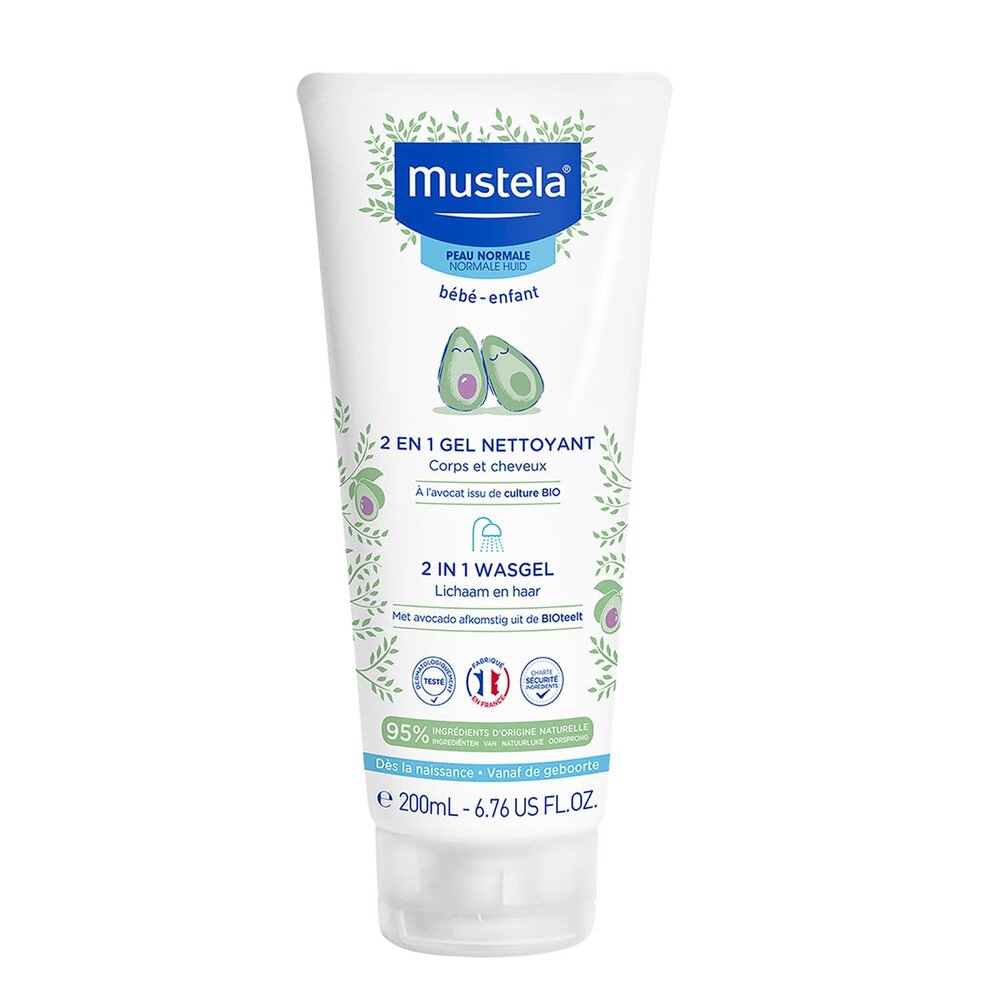 Mustela Mustela 2 en 1 Gel Nettoyant 200 ML