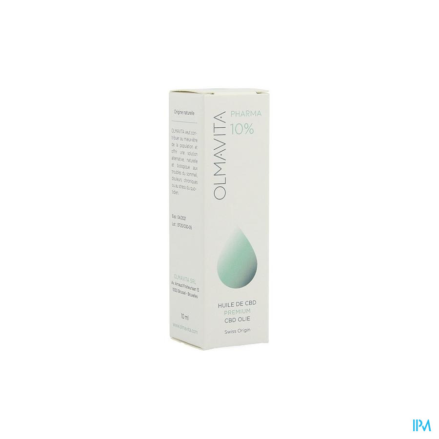 Olmavita Pharma 10% Premium CBD-olie 10ml