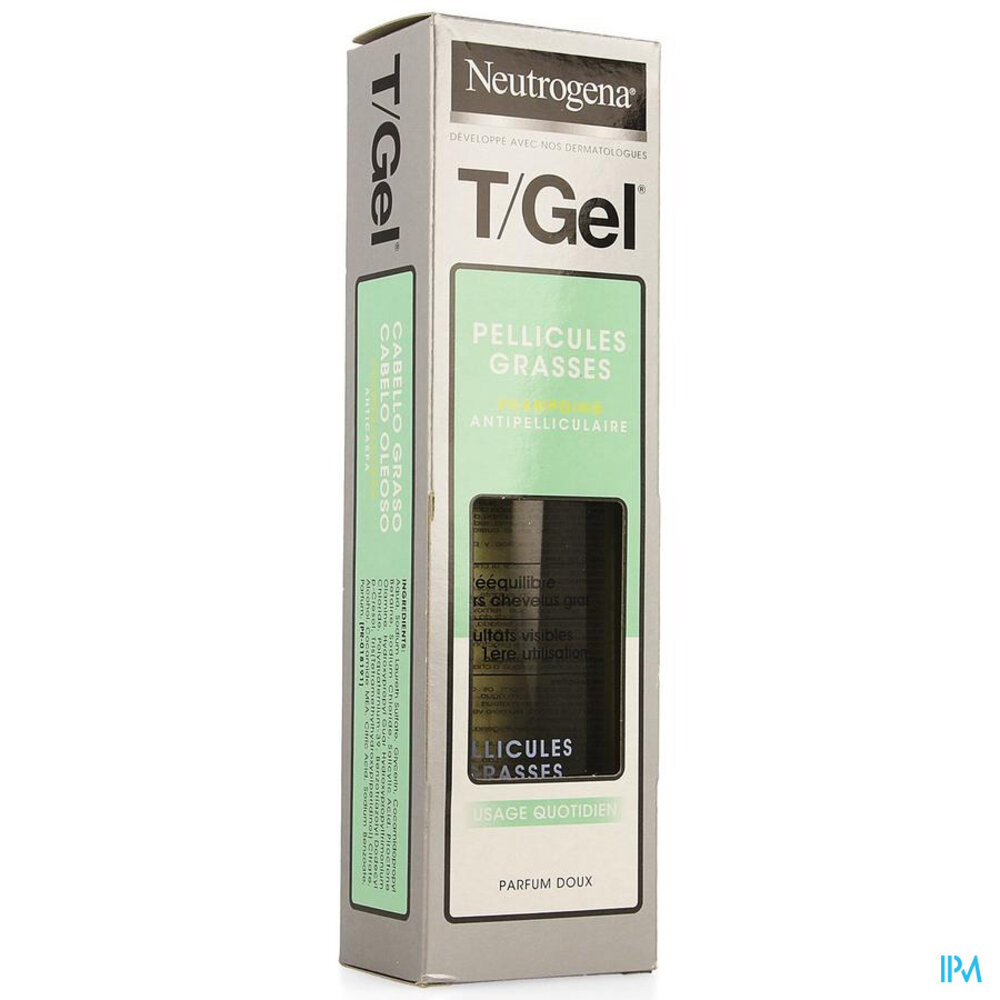 Neutrogena T Gel Sh Greasy Wash 250ml