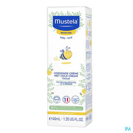 Mustela Mustela Crème Nourrissante avec Cold Cream 40 ML