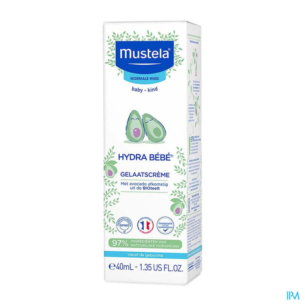 Mustela Mustela Hydra BÃƒÆ’Ã‚Â©bÃƒÆ’Ã‚Â©Ãƒâ€šÃ‚Â® CrÃƒÆ’Ã‚Â¨me Visage - Peau Normale 40 ML