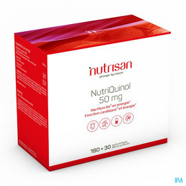 NUTRISAN Nutriquinol 50mg 180+30 Gratuit gélules souples Nutrisan