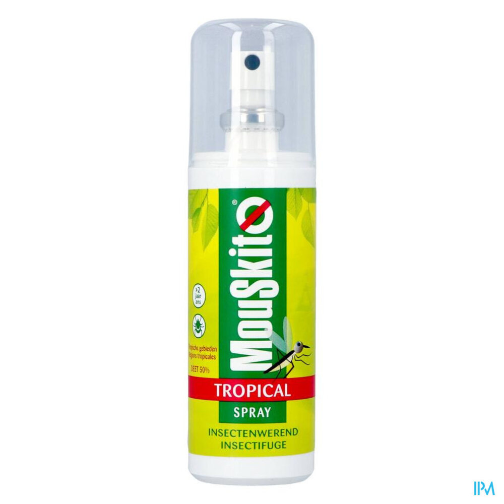 Mouskito Mouskito Tropical Tropische gebieden 50% DEET 100 ml spray