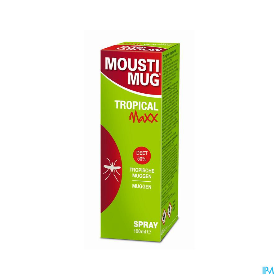 Moustimug Tropical Maxx 50% Deet Spr 75ml