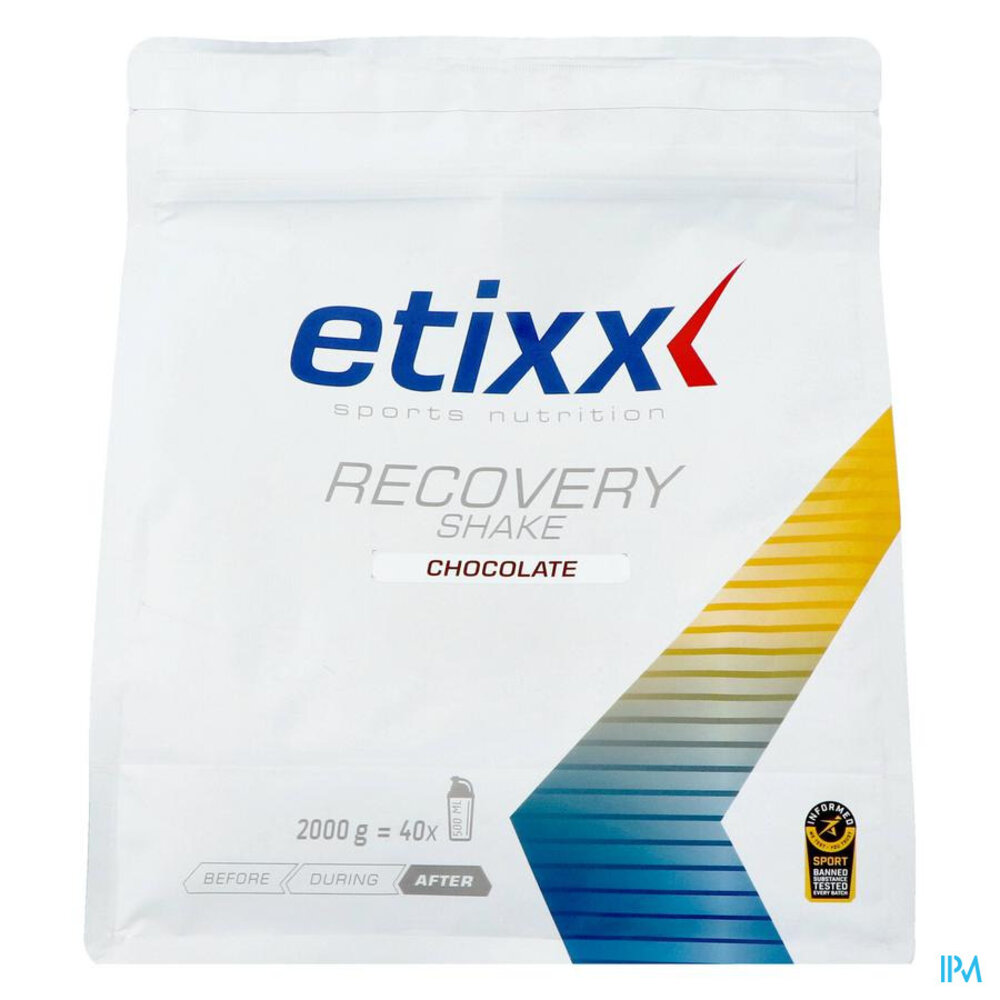 ETIXX Etixx Recovery Shake Chocolate Pouch 2kg