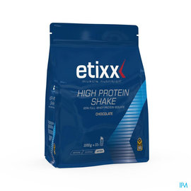 ETIXX Etixx High Protein Shake Chocolate Pdr 1000g