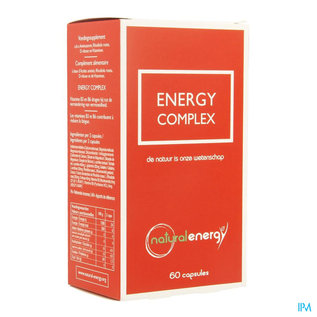 Natural Energy Energy Complex Natural Caps 60