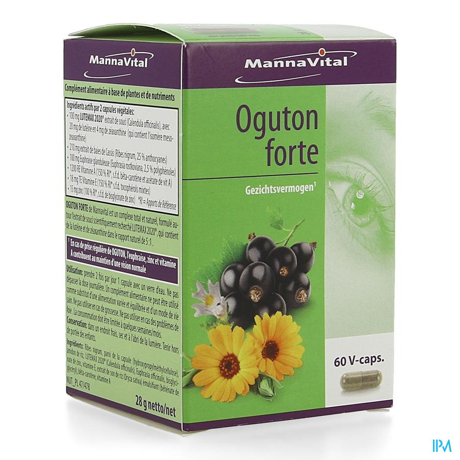 Mannavita Oguton Forte V-caps 60