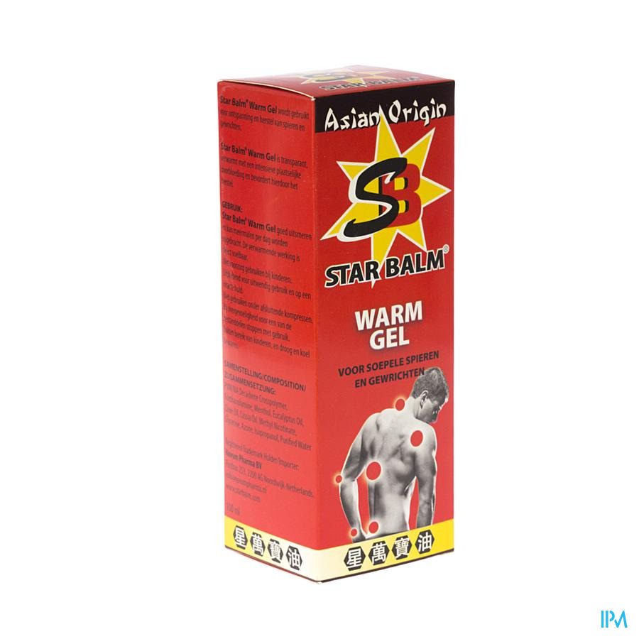 Star Balm Warm Gel Tube 100ml