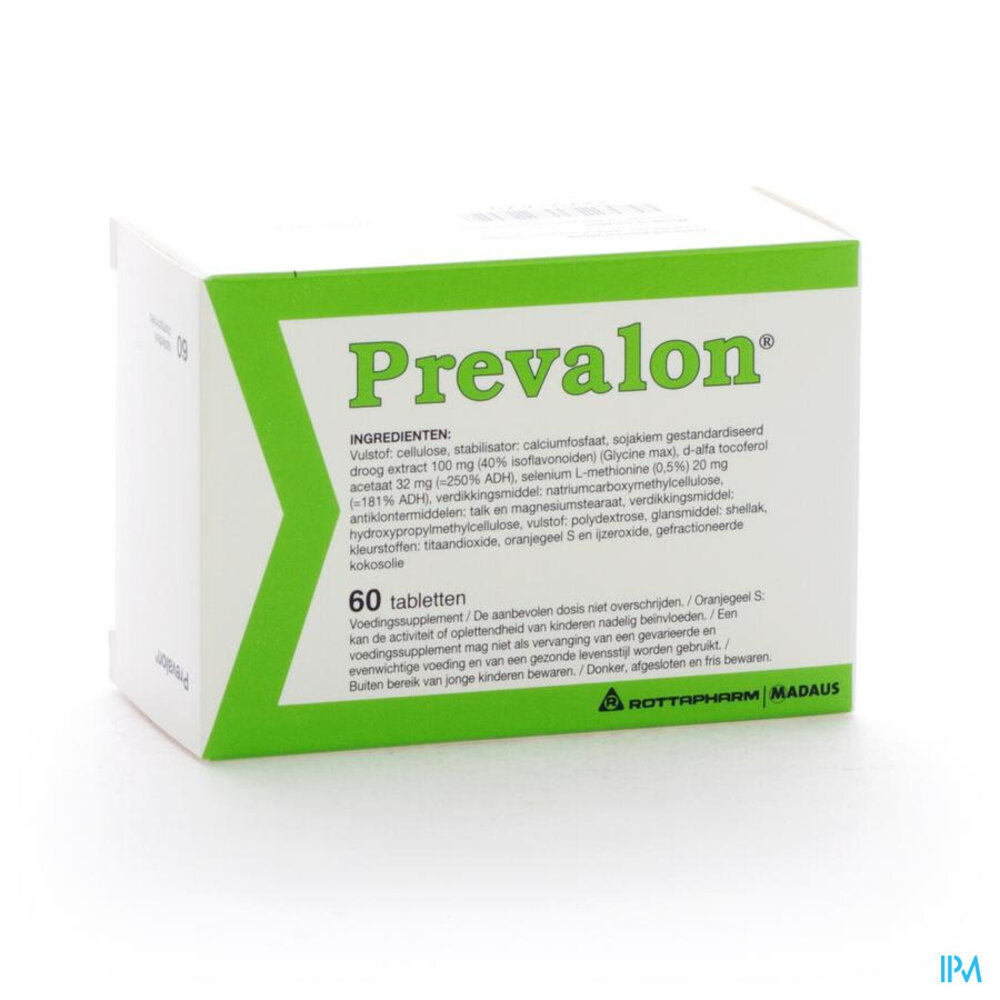 PREVALON 60 TABL NM