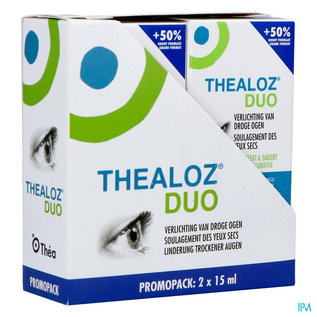 Thea Pharma Thealoz Duo Goutes Oculaires 2x15ml