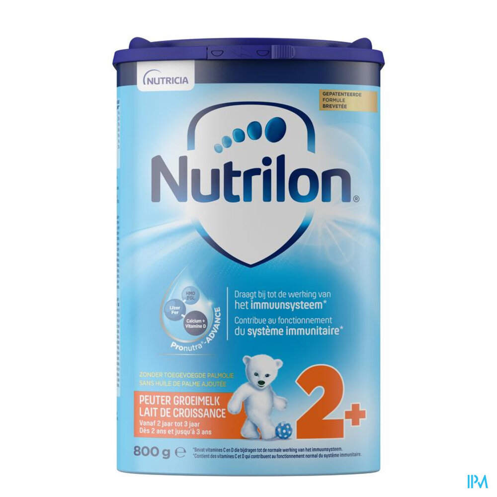 Nutrilon 2+ Groeimelk baby vanaf 2 jaar Poeder 800g