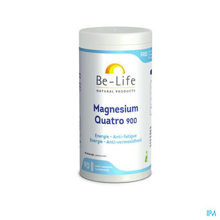 Be-life / Biolife /Belife Magnesium Quatro 900 Be Life Pot Caps 90