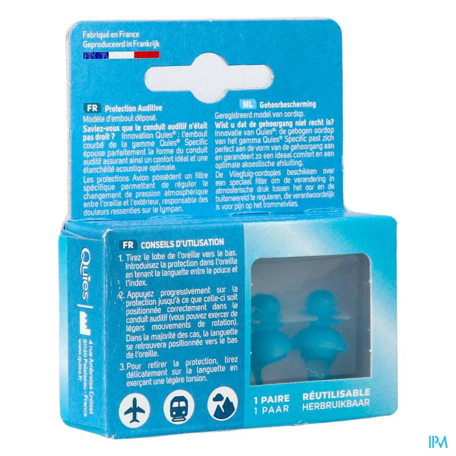 Quies Protection Auditive Specific Avion Adult