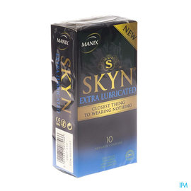 MANIX Manix Skyn Extra Lubricated Preservatifs 10