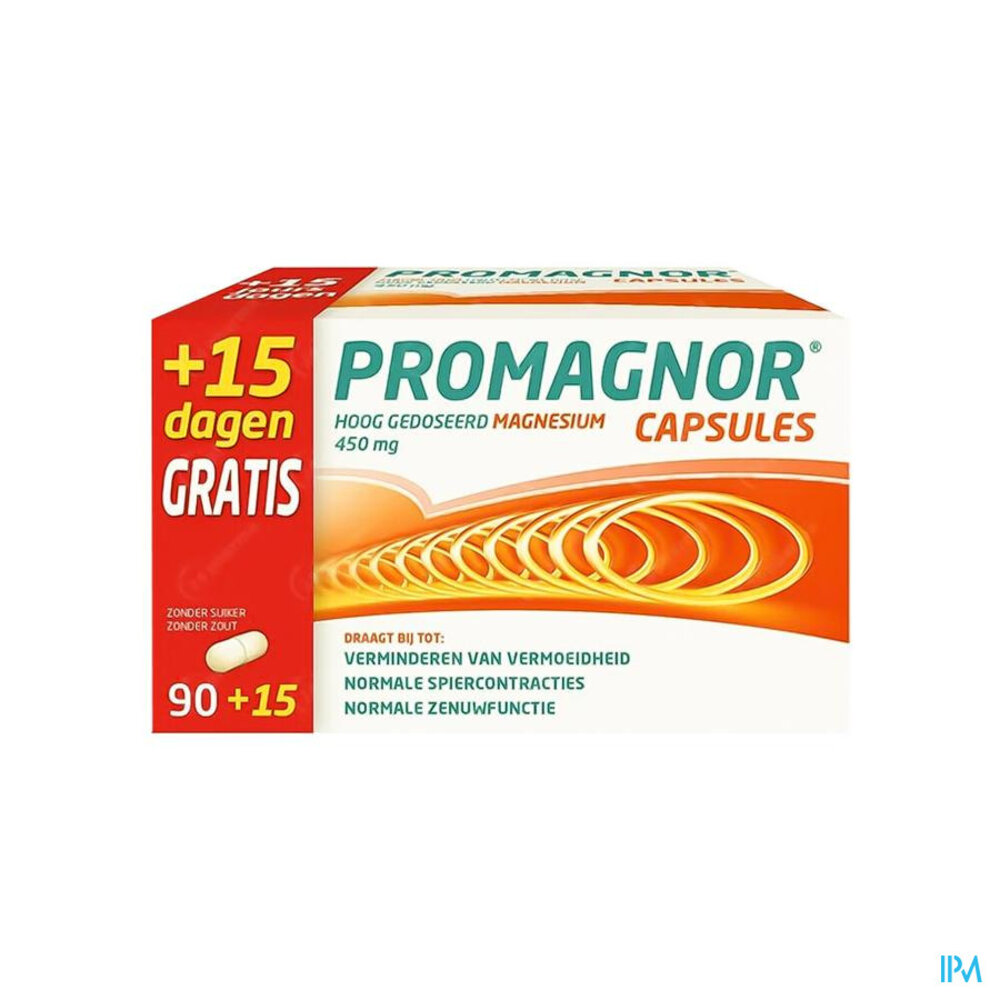 P&G Promagnor Promopack Caps 90 en 15gratis