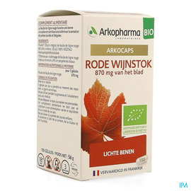 Arkopharma Arkogelules Vigne Rouge Bio Caps 150 Nf