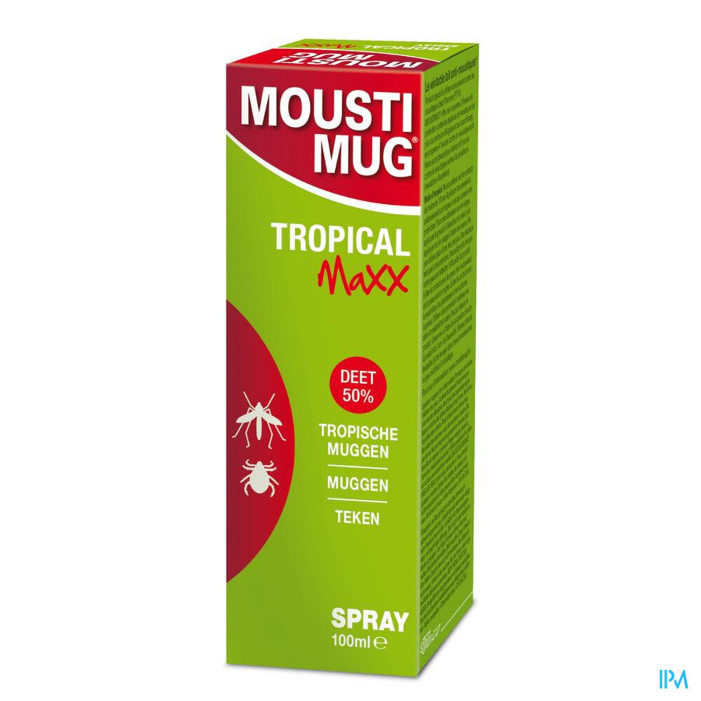 Moustimug Tropical Maxx 50% Deet Spr 75ml