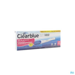 Clearblue CLEARBLUE PLUS ZWANGERSCHAPSTEST 2 ST