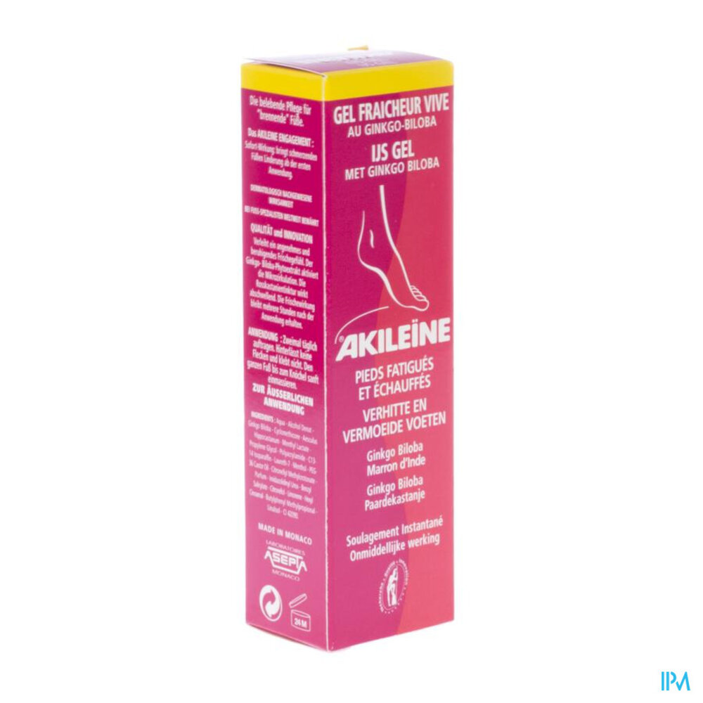 Akileine Rood Gel Levende Frisheid Tb 50ml 101040