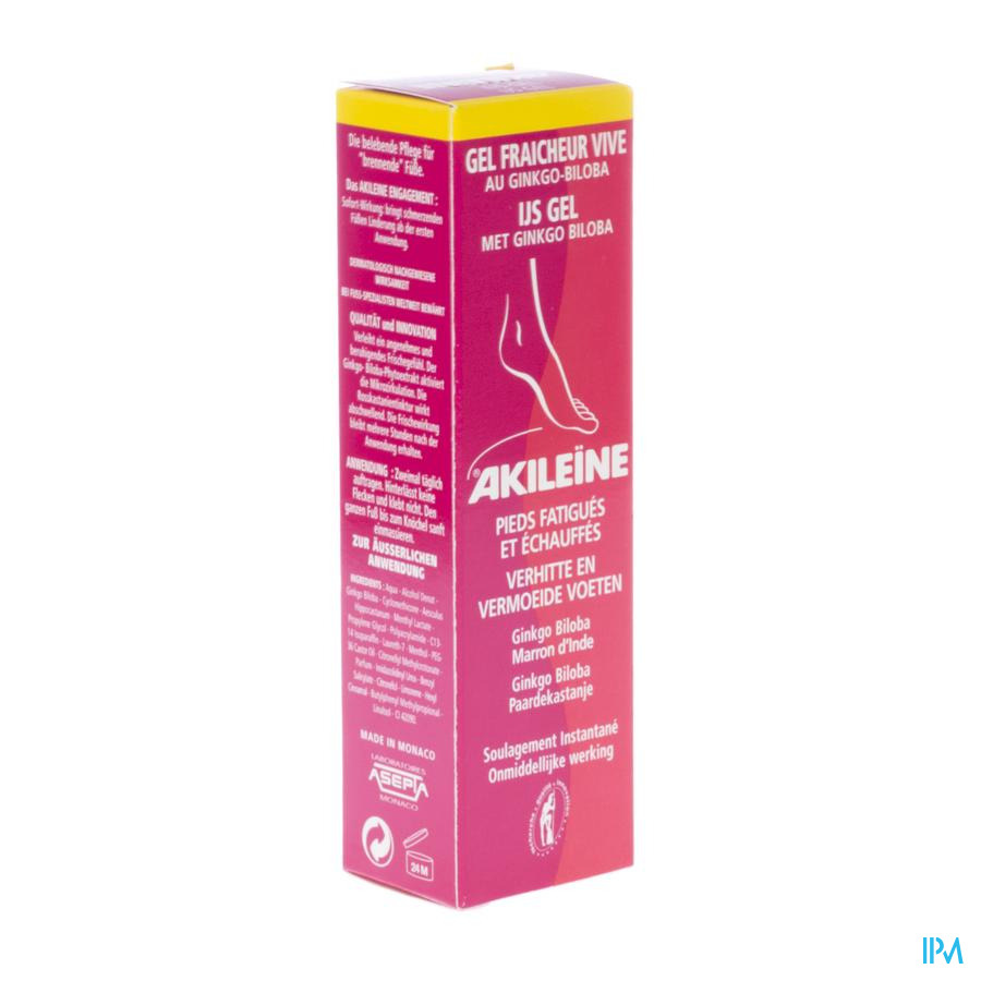 Akileine Rouge Gel Fraicheur Vive Tbe 50ml 101040