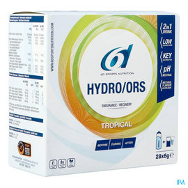 6D Sports 6d Hydro Ors Tropical Sach 28x6g