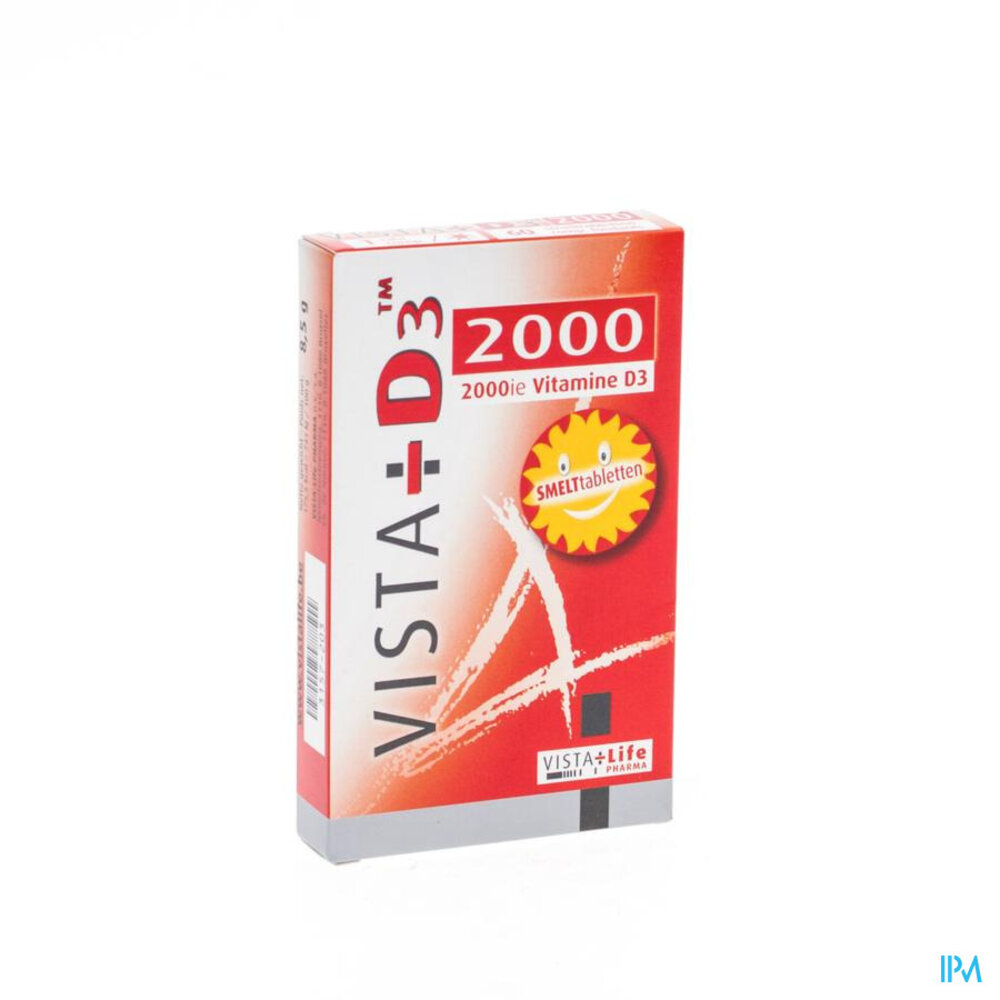 Vista-life Pharma Vista D3 2000 Smelttabletten 60