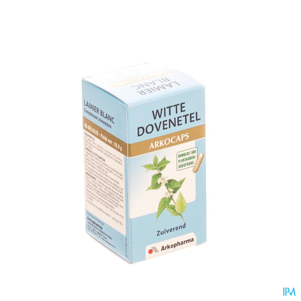 Arkogelules Lamier Blanc Vegetal 45