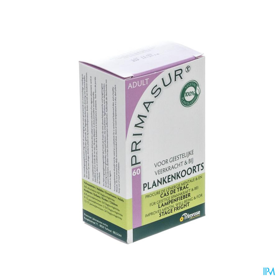 PRIMASUR 60 CAPS