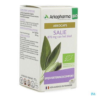 Arkogelules Arkogelules Sauge Bio Caps 45 Nf