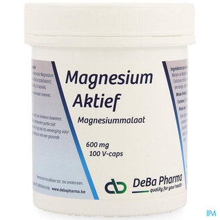 DEBAPHARMA Magnesium Actif Caps 100 X 600mg Deba