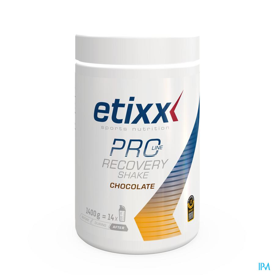 ETIXX Etixx Recovery Pro Shake Chocolate 1400g