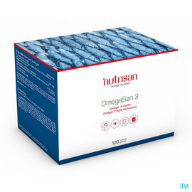 NUTRISAN Omegasan 3 Softgels 120 Nutrisan